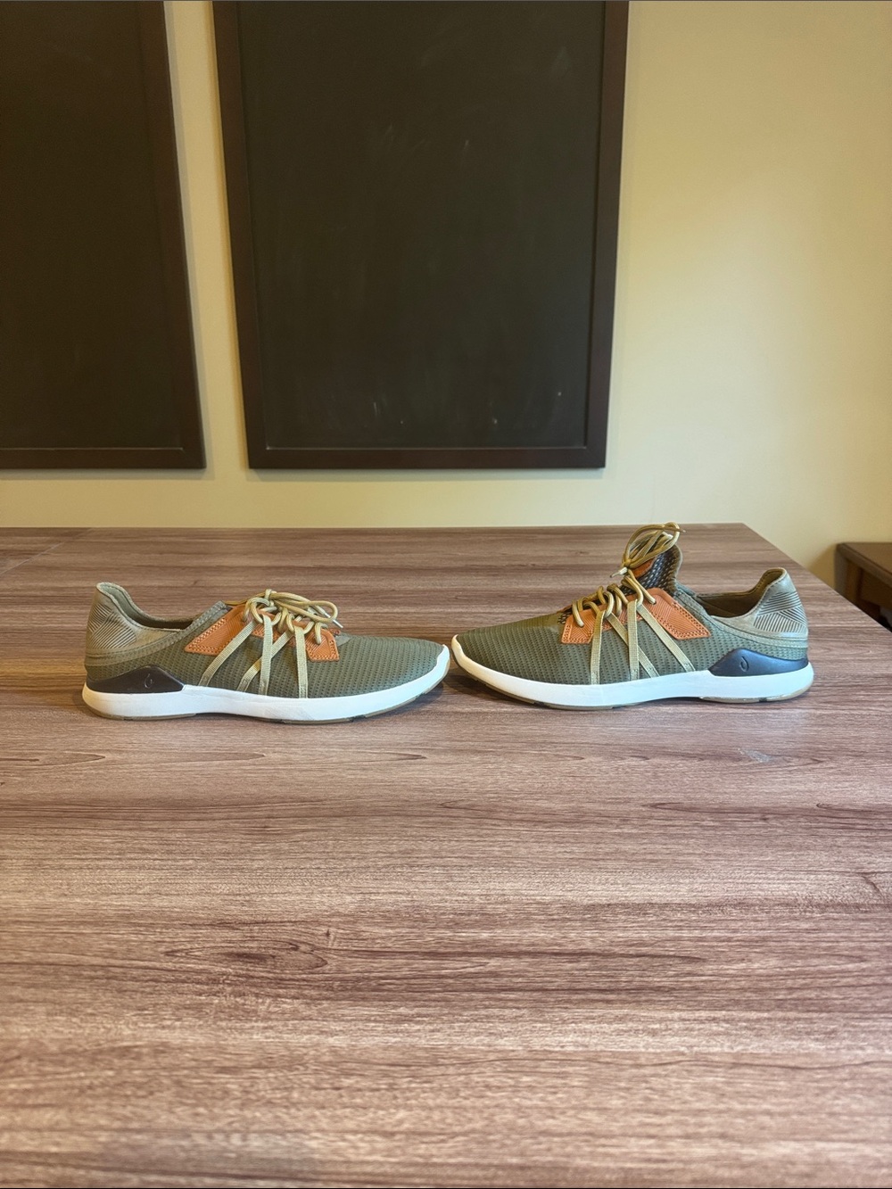 Olukai green trainers mio li mens 12 BL